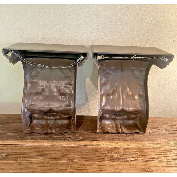 Home Interiors Vintage Set of 2 Ornate Wall Shelves - Picture 7 of 13